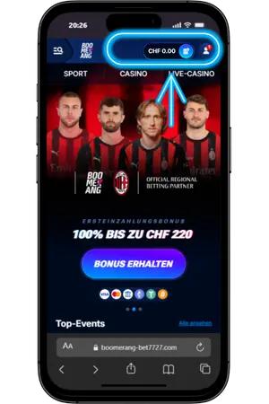 Boomerang Bet Sport Balance Taste