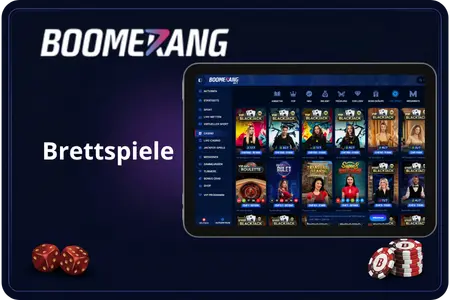 Boomerang Bet Sport Brettspiele 