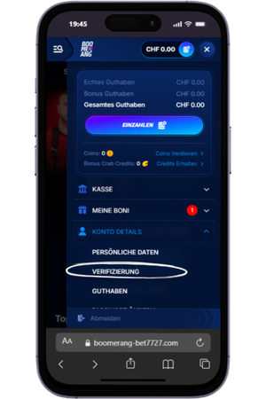 Boomerang Bet Sport Überprüfung starten